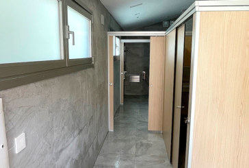 El frontón Etxano estrena vestuarios y aseos adaptados