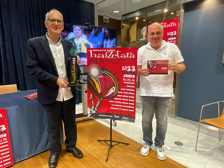 Haizetara reunirá sonidos de Europa, África y América del 23 al 25 de junio en Amorebieta-Etxano