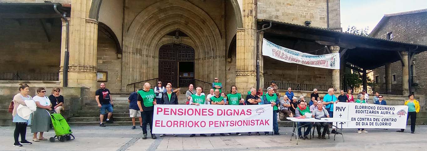 Los pensionistas de Elorrio recurren al Ararteko en su lucha por la apertura de un Centro de Día