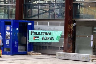 Una veintena de colectivos convoca una concentración en Durango en contra de la ocupación de Palestina