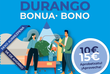 Durango eleva a 10.680 los bonos con descuentos para gastar en el comercio y la hostelería local