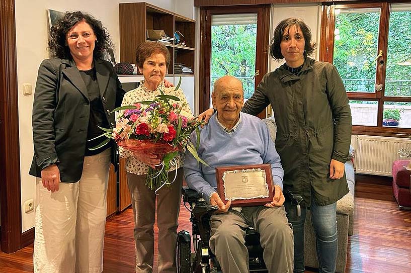¡Pedro Zamalloa cumple 100 años!