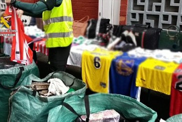 Seis personas detenidas en Durango por vender ropa falsificada y accesorios por valor de 1,3 millones