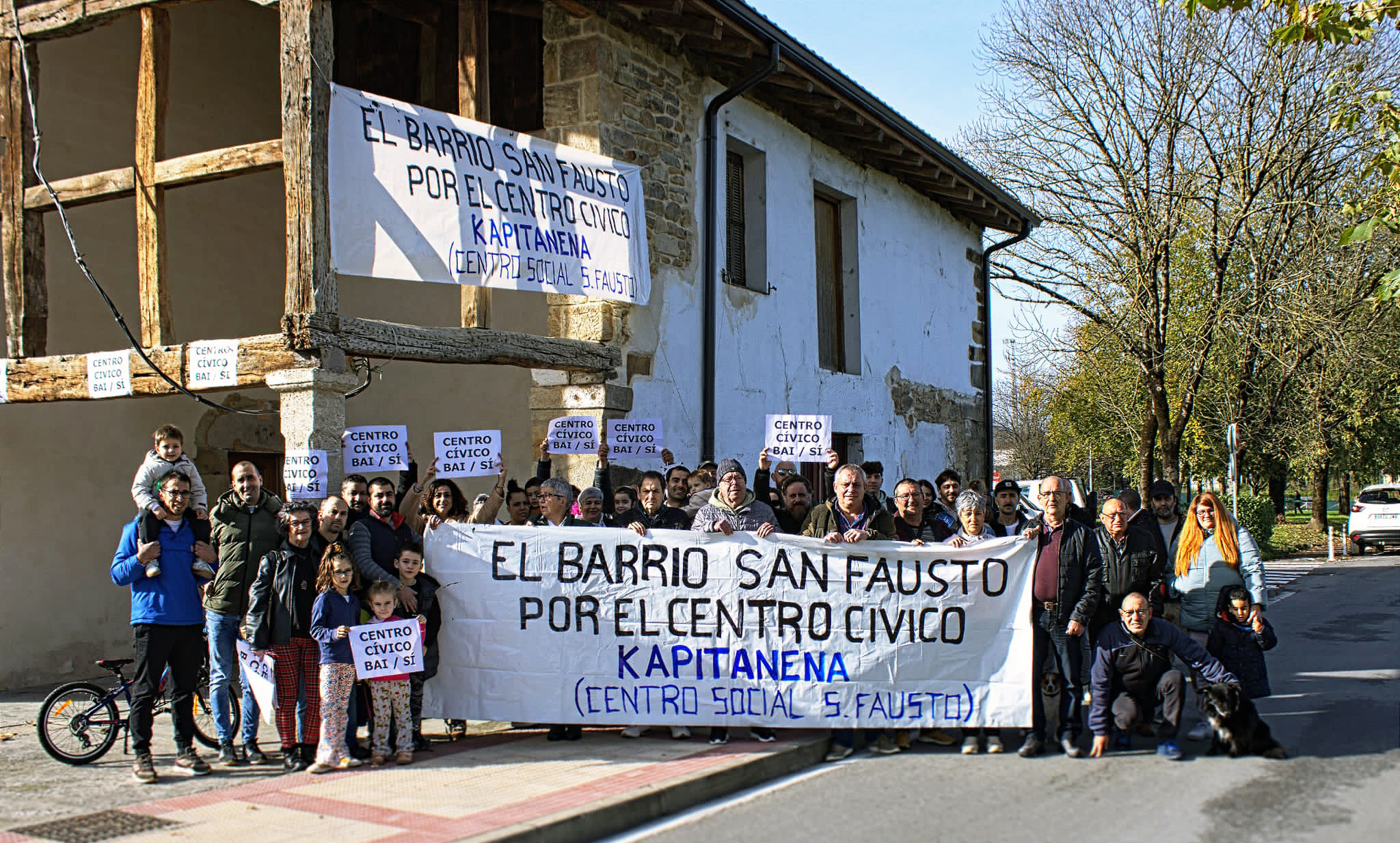 Vecinos de San Fausto iniciarán movilizaciones para que no se paralice el proyecto de Kapitanena