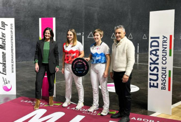 Amaia Aldai y Goiuri Zabaleta se disputarán mañana la txapela de la Emakume Master Cup en Ezkurdi
