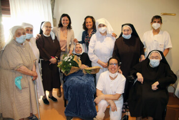 La monja clarisa Caridad Urzelay cumple hoy 100 años