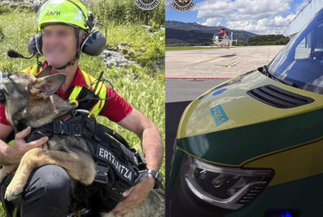 Rescatan en el monte Alluitz a un corredor de montaña y su perro
