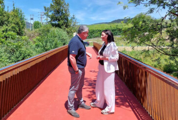 Atxutxietako zubia es el nombre elegido por la ciudadanía para el puente que une Durango e Iurreta