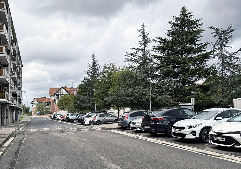 Abadiño propone aliviar los problemas de aparcamiento en Muntsaratz con 80 nuevas plazas