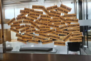 El Ayuntamiento de Amorebieta condena la protesta “vandálica” a favor del Gaztetxe local