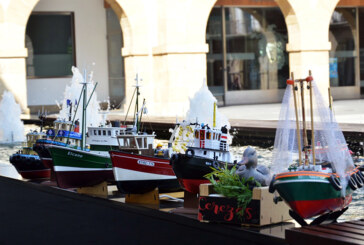 El Centro Zelaieta acoge una exposición de modelismo naval radiocontrolado hasta el 28 de marzo
