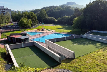 La temporada de baño en las piscinas zornotzarras de Gane se amplía hasta finales de septiembre