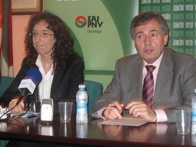 El PNV no va a admitir la paralización del proyecto «Operación Durango»