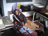 Un ex-trabajador de Fundifes y líder del sindicato USO inicia una huelga de hambre