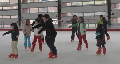 La pista de hielo se abre por quinto año consecutivo
