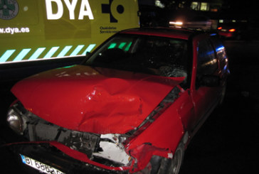 Dos heridos en una colisión por alcance en el barrio Eitua