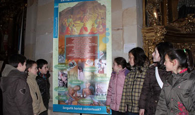 La Basílica acoge una exposición didáctica e interactiva sobre la Biblia