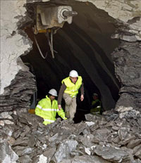 Concluye la excavación del túnel de Eguskiza, el primero del TAV en Bizkaia