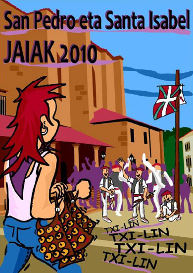 ???Txiliñek???, título del cartel que anunciará las fiestas