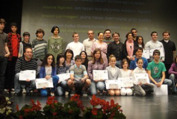 El concurso Julene Azpeitia distingue, con tres premios, al joven Eneko Sagardoy