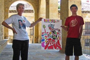 Eñaut Aiartzaguena, preso en Navalcarnedo, gana el concurso de carteles de San Miguel