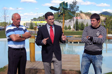 El PNV denuncia el “riesgo sanitario” que supone el nuevo parque acuático de Matiena