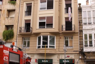 Un incendio obliga al desalojo de cuatro viviendas en Durango