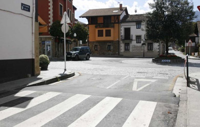 El Ayuntamiento refuerza la seguridad vial en Zelaieta con cuatro pasos elevados