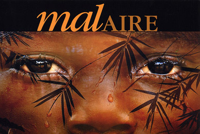 Una muestra de Txelu Angoitia previene sobre la malaria