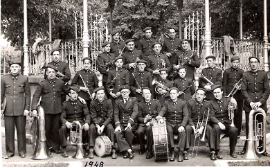 Un concierto y fotos antiguas en homenaje a Santa Cecilia