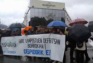 Euskontrol enpresako sei langileren kaleratzea salatu du LAB sindikatuak