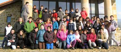 400 estudiantes recorrerán la ruta “Merioaren ibilbidea”