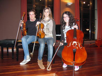 ???Aquí en Durango tocamos bien pero en una orquesta más grande hay demasiado nivel???