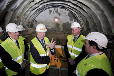 Finaliza la excavación del túnel de San Andrés perteneciente a la red de alta velocidad