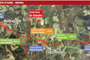 Salen a concurso el nuevo vial a Autzagane y la primera fase del corredor Boroa-Igorre