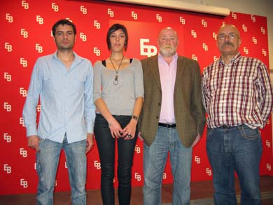 EB presenta una cara nueva en Durango, Alba Gutiérrez, y al histórico ???Perucho??? en Abadiño