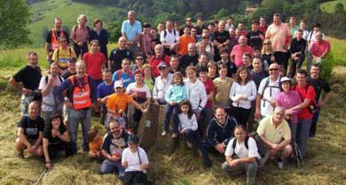 El Mugarri Eguna identificará los mojones desaparecidos por las obras del TAV