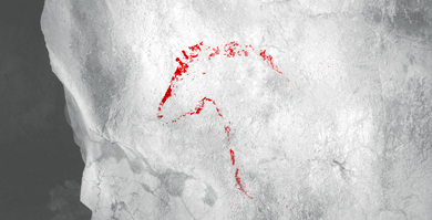 Algunas de las pinturas halladas en la cueva de Askondo tienen 25.000 años de antigüedad