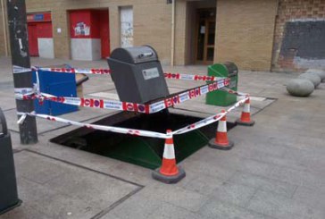 Quejas por el estado de los contenedores soterrados de Kanpatorrosteta