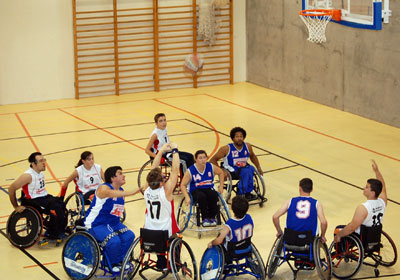 El Día de la Discapacidad ofrecerá un partido de élite de baloncesto en silla de ruedas