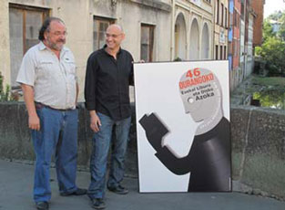 El murciano Cristóbal Aguiló gana el concurso del cartel de la Liburu eta Disko Azoka
