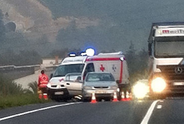 Dos vecinos de Durangaldea, heridos al chocar en cadena cinco vehículos en Euba