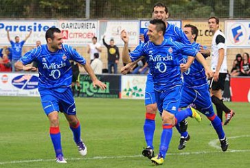 El Amorebieta roza los play-off tras empatar con el Logroñés