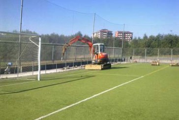 El campo de fútbol de Txolon contará con hierba artificial de última generación