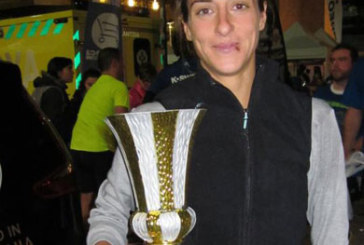 Victoria de Frades en la media maratón nocturna de Bilbao