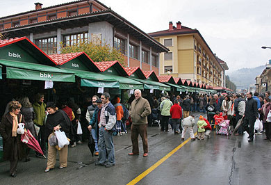 El premio al mejor queso en la Feria de Invierno recae en la otxandiarra Maider Unda