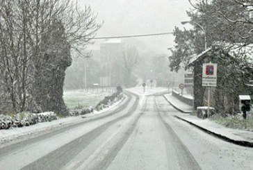 Durangaldea se tiñe de blanco
