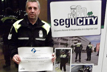 La Policía Municipal recoge en Toledo el premio por su propuesta de Seguridad Vial