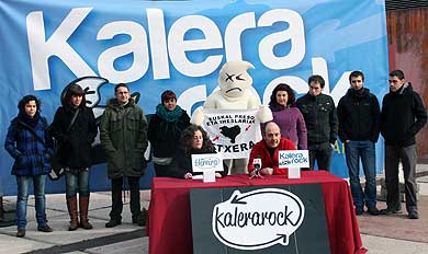 Presoei eta iheslariei elkartasuna adierazteko, Kalerarock jaialdia antolatu da