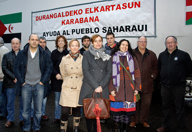 La asociación Herria reúne 33 toneladas de ayuda humanitaria para el Sáhara